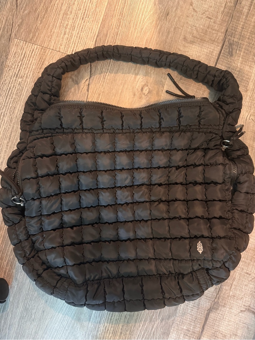 Free people Quilted Puffer Shoulder Bag